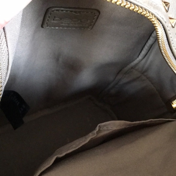 🆕 Bebe Mini Taupe Backpack with Bling! - Picture 8 of 8